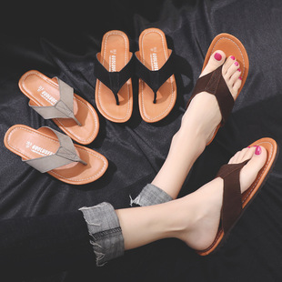 Outdoor Cork Slippers For Women Man Flats Sandals Slides
