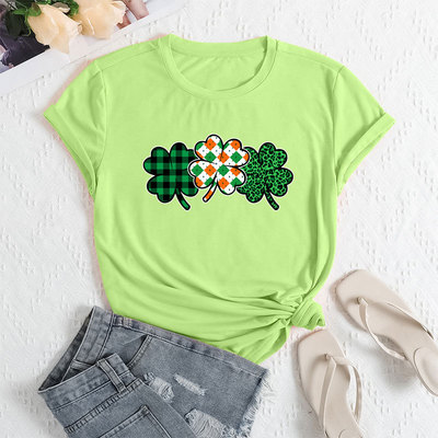 vintage round neck short sleeved t-shirt men/women korean