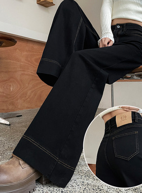 american retro low rise baggy jeans women's summer pants女裤