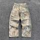 Retro Unisex Camouflage Hop Y2K Oversized Hip Trousers Pants