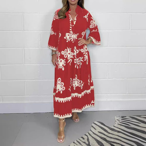 new dress women elegant ladies vestidos欧美新款气质优雅立领