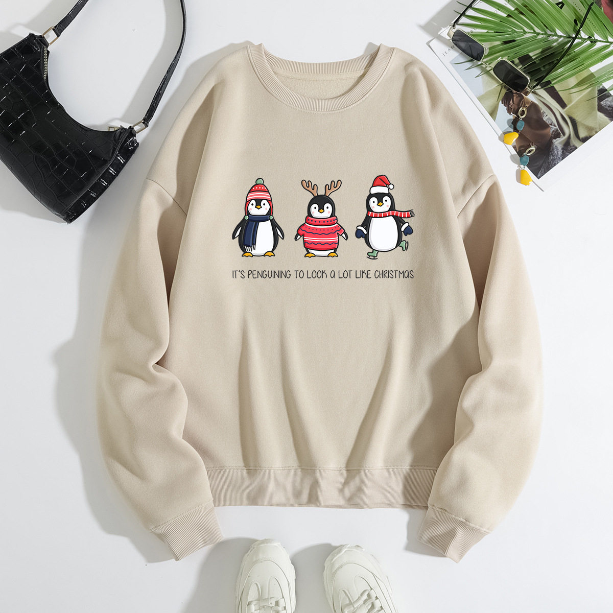 圣诞节卫衣女ChristmasHoodie