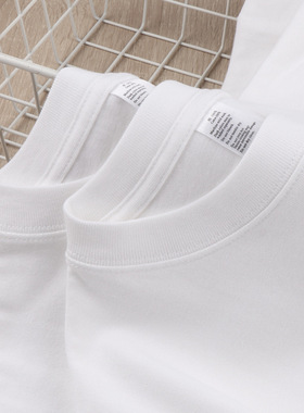 cotton tshirt long sleeve pullover tops日系270g重磅复古精梳