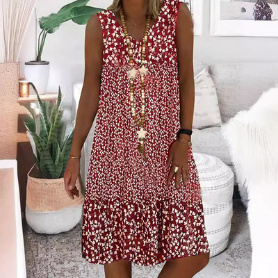 summer dress women casual loose elegant lady vestidos2026