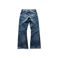 american style denim pants wide leg jeans trousers thumbnail 3