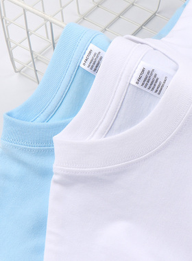 high quality men plain tshirt women basic t-shirt新款夏季