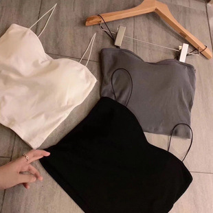 背心女bra tube crop top women camis tank bar female sports