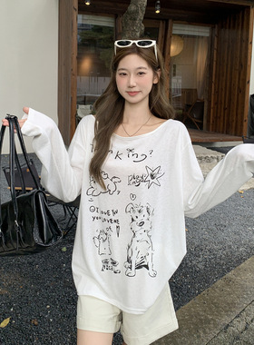 women sexy off shoulder t-shirt female crop top韩系字母设计