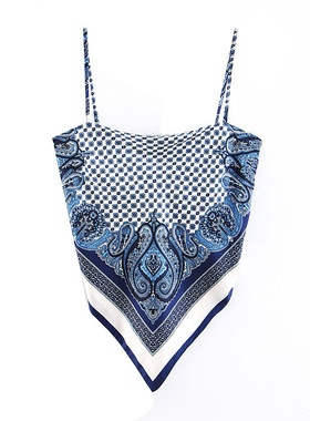 沙滩吊带女欧美Backless Cami Tank Top Corset Bustier Crop Top