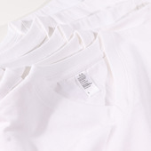 neck Tshirt Men Basic Plain Women shirt250g重磅高品质