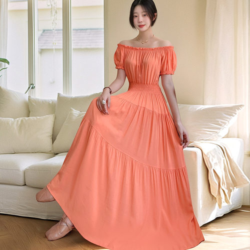 ladies long dress women maxi robe vestidos boho beach ethnic