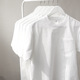 Men shirt270g重磅口袋纯白色新疆 Women Basic Plain Tshirt