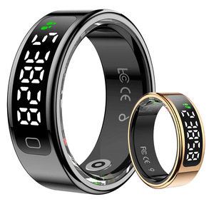 new智能戒指smart ring man women charging case battery health