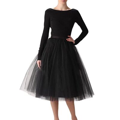 Women Tulle Tutu Skirts Ballet Dancewear Party Costume Skirt