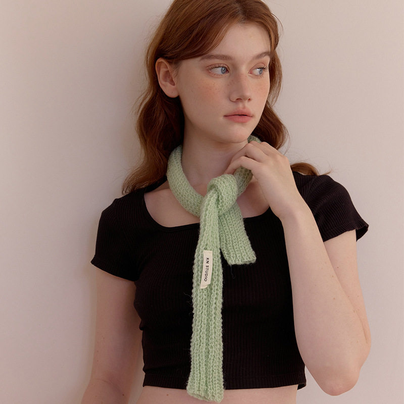 WomenNarrowScarfins风细窄长