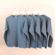 TShirt Long Sleeve Cotton Pullover Tops270g重磅莫兰迪色系雾
