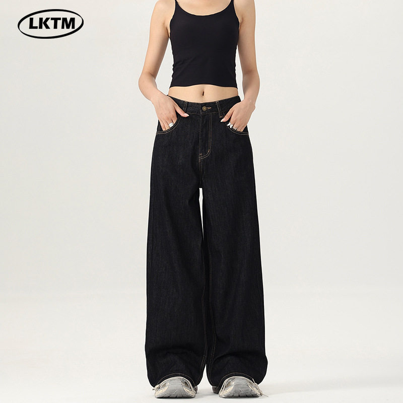 y2k jeans stylish denims pants streetwear trouserslktm男装#