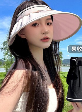 summer hat anti-uv sun hats wide brim cap新款冰丝时尚百搭