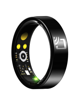 NFC smart ring with charging case health Monitor 智能戒指R20