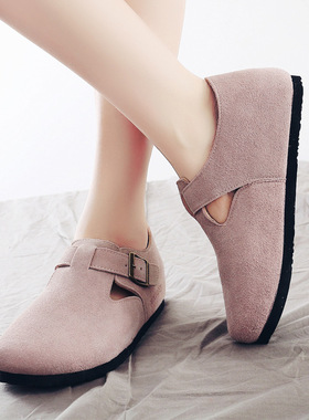 Outdoor Cork Slippers For Women Man Flats Sandals Slides