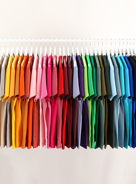 high quality men plain tshirt women basic t-shirt250g重磅