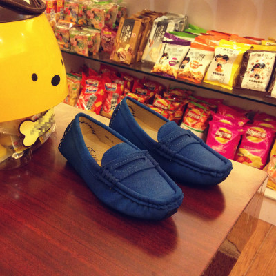 Kids Sneakers Children Boy Girl PuLeather Boat shoes男女童鞋