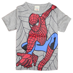 Cotton tshirts Summer童T恤 ChildrenCartoon Kids shirt Boys