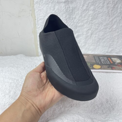 踩屎感一脚蹬鸟鞋男女通勤健身鞋户外运动休闲鞋透气软底懒人鞋黑
