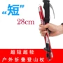 Leo núi ngoài trời leo núi leo núi cực cho nam và nữ cầm tay thẳng chân siêu nhẹ siêu ngắn kính thiên văn bước đi bộ - Gậy / gậy gậy trượt tuyết