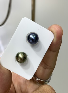炫彩！！ 10.33mm蓝莓10.23mm金绿色大溪地