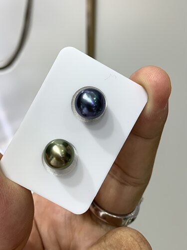 炫彩！！ 10.33mm蓝莓10.23mm金绿色大溪地