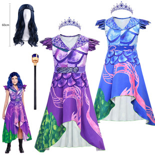 Descendants 3服装evie角色扮演礼服裙歌舞剧星光继承者后裔cos服