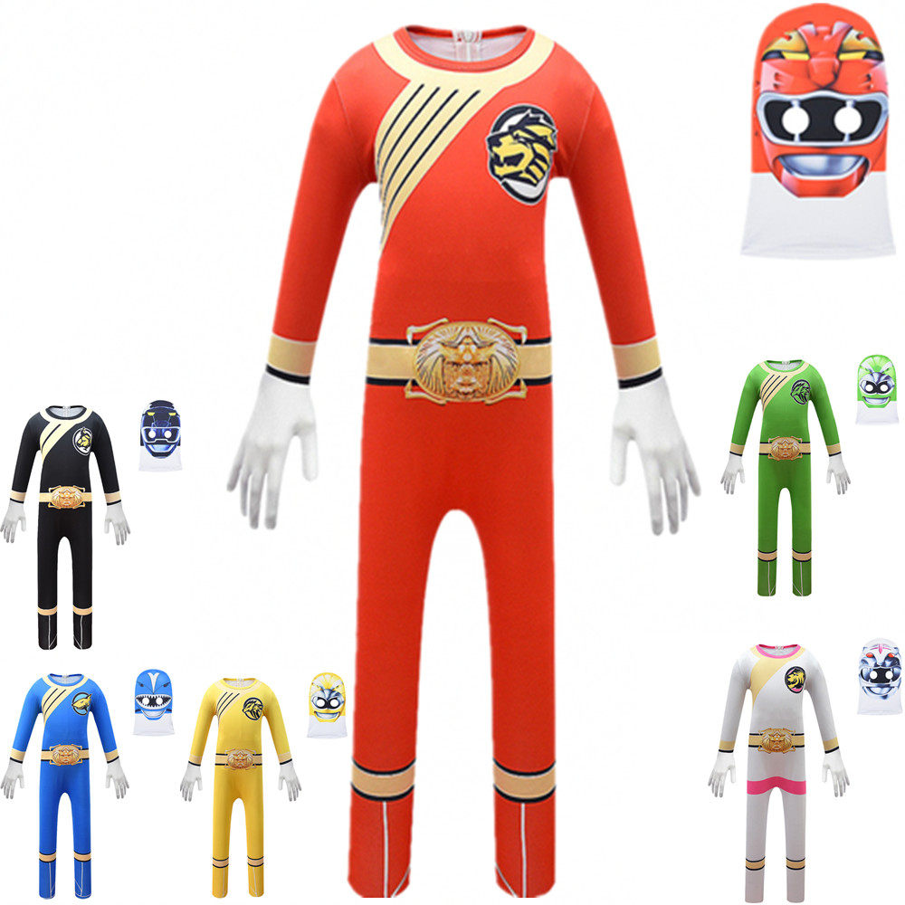 百兽战队牙吠连者衣服超人奥特曼儿童万圣节演出造型服cosplay
