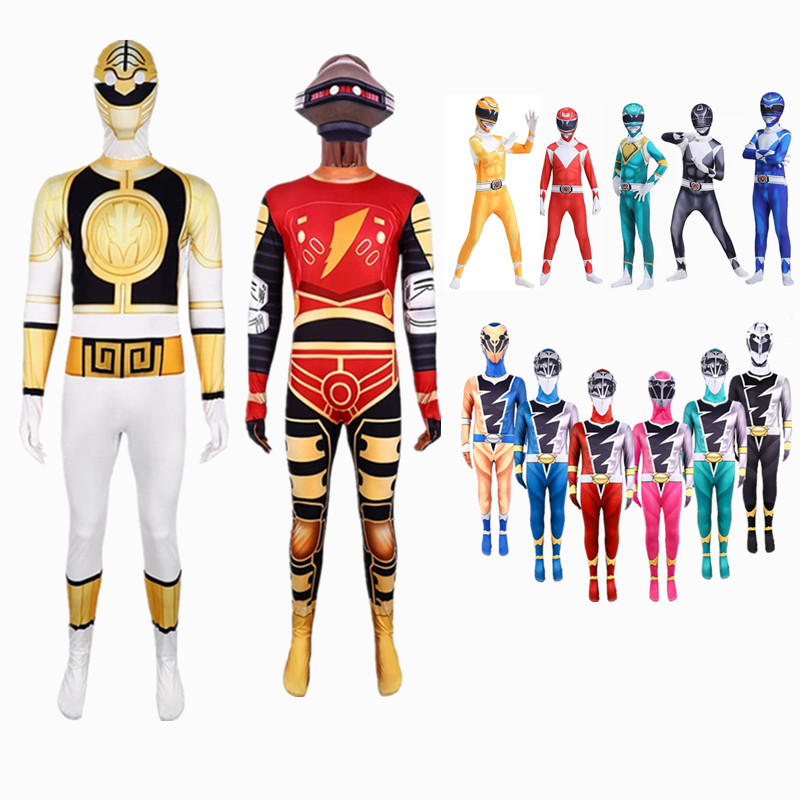 超能战队金刚霹雳超凡英雄cos服