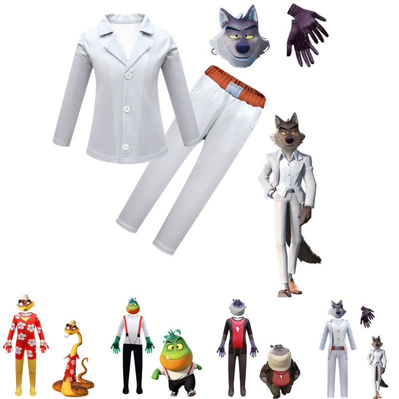 坏蛋联盟公仔TheBadGuys表演服