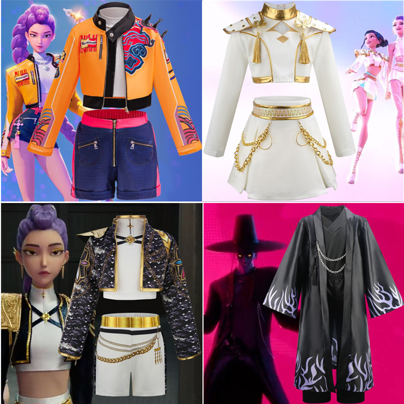 Huntrix猎魔女团cos衣服Zoey道具