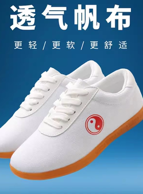 2026新款太极鞋男款女士春夏天女款高端品牌帆布八段锦打拳练功鞋