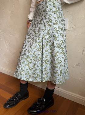 popoup25SS“春田花花”春夏立体小雏菊清新半身裙
