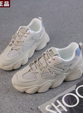 季乔舟正2026春秋新款女百搭ins潮学生校园高颜值软底轻便运动鞋6