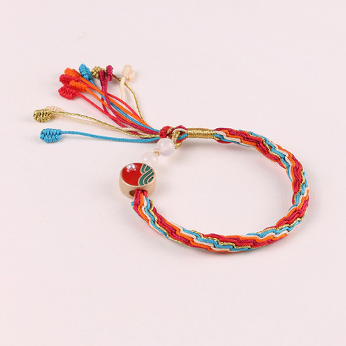 金泉华轮回结手绳情侣自编材料包