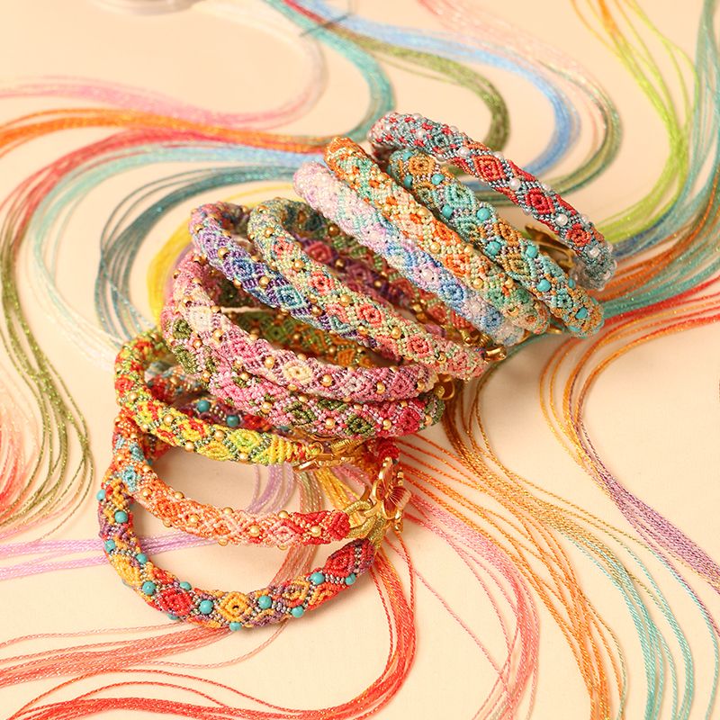 金泉华立体回纹结手环成品