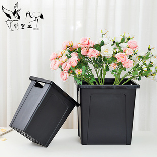 鹤望兰醒花桶花店专用鲜花包装加高韩式大号花桶花束地摊养花桶