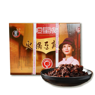 恒星牌郫县产火锅豆瓣10kg箱装