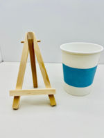 Mini desktop easel, wooden folding oil painting board, tabletop stand type sketch tripod, children's small easel thumbnail 2