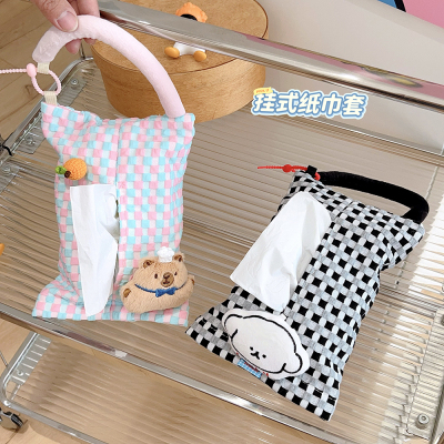 卡皮巴拉纸巾套挂式车载