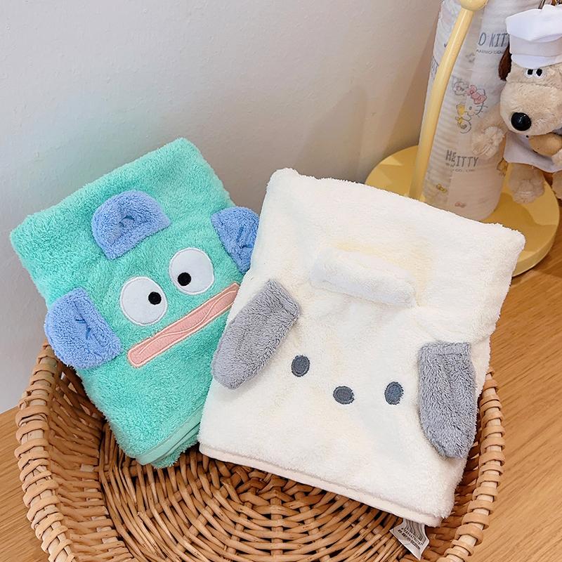 家用可爱小狗洗澡女脸成人裹巾