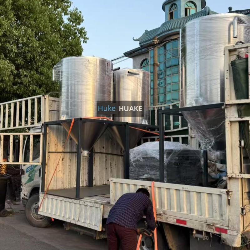 新款不锈钢储存桶咖啡豆转移仓库负压生豆储罐304材料尺寸定包邮