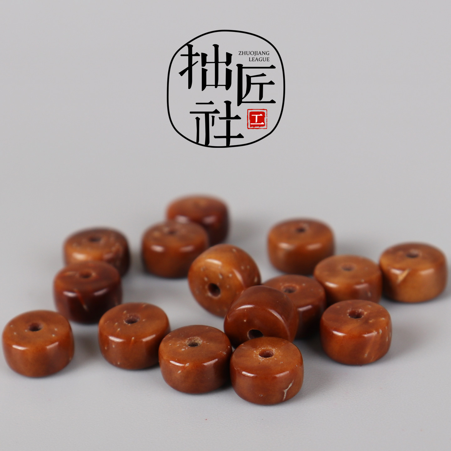 时尚库克药片珠 文玩手串项链垫片珠 手作diy隔珠配珠