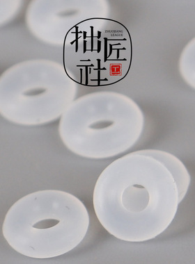 时尚硅胶面包圈隔片 手作diy垫片珠 手串项链防磨损垫片珠