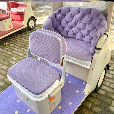 雅迪CL9S CL9 CL18 CM16电动三轮车座套全包围冬季加厚保暖坐垫套